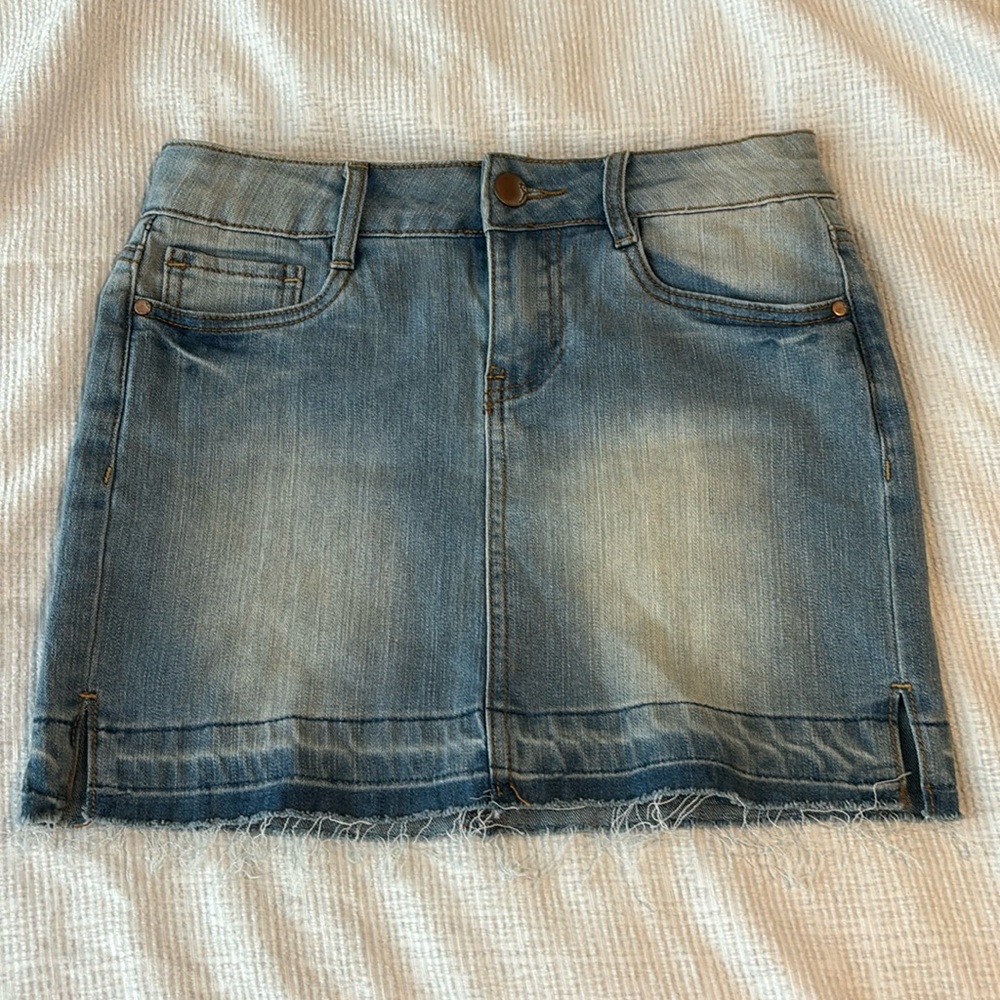 Dollhouse Denim Skirt